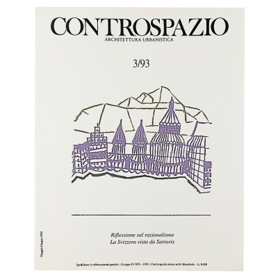 Controspazio n 3 maggio-giugno 1993 Gangemi Editore Spedizione Gratuita
