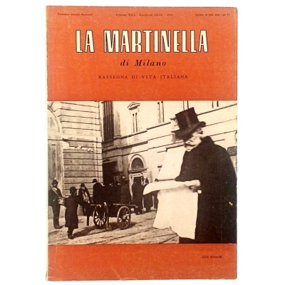 Rivista La Martinella di Milano fascicolo III-IV 1976 Spedizione Gratuita