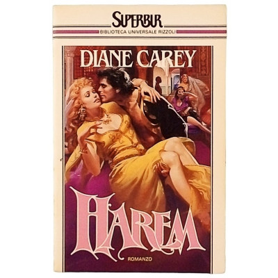 Diane Carey Harem Biblioteca Universale Rizzoli 1986 Spedizione Gratuita