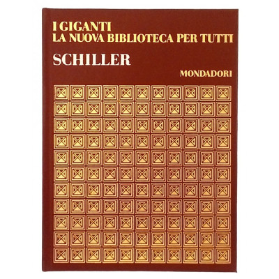 Friedrich Schiller I Giganti Mondadori Editore 1969 Spedizione Gratuita
