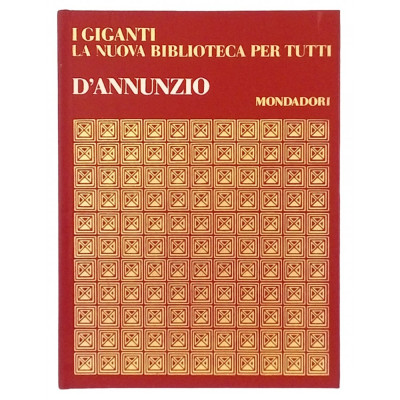 Gabriele D Annunzio I Giganti Mondadori Editore 1970 Spedizione Gratuita