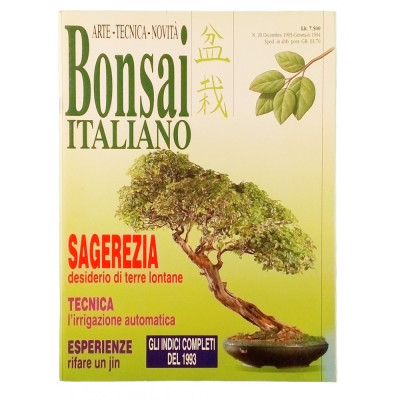 Rivista Bonsai Italiano n 20 dicembre-gennaio 1994 Spedizione Gratuita