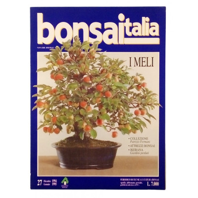 Rivista Bonsaitalia n 27 dicembre 1994 - gennaio 1995 Spedizione Gratuita