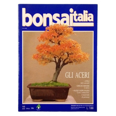 Rivista Bonsaitalia n 22 febbraio 1994 Spedizione Gratuita
