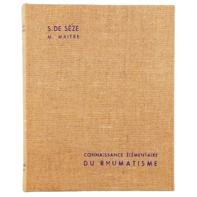 De Seze-Maitre Connaissance Elementaire du Rhumatisme Spedizione Gratuita