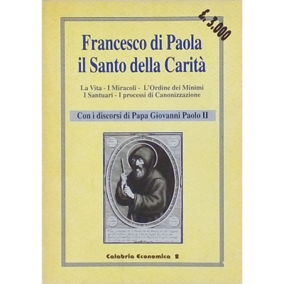 Francesco di Paola il Santo della Carità Spedizione Gratuita