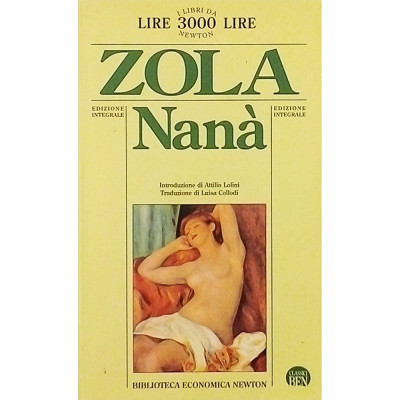 Émile Zola Nana Tascabili Newton 1997 Spedizione Gratuita