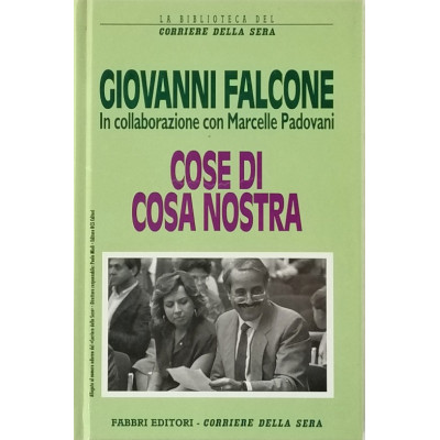 G Falcone Cose di cosa nostra Corriere della Sera 1995 Spedizione Gratuita