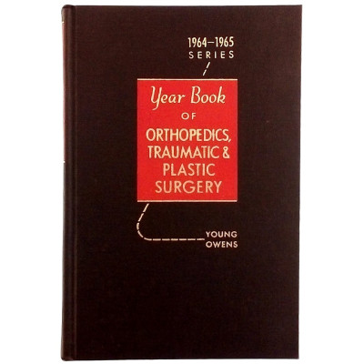 Orthopedics Traumatic & Plastic Surgery Years Book Medical 1964 - 1965