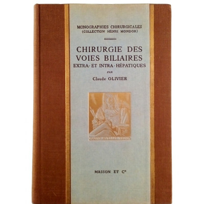C Olivier Chirurgie des Voies Biliaires Masson & Cie 1961 Spedizione Gratuita