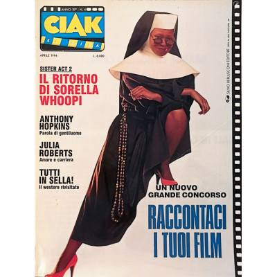 Rivista di Cinema Ciak n 4 aprile 1994 Spedizione Gratuita