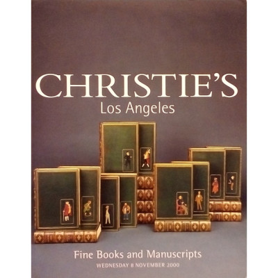 Catalogo Christies Los Angeles Fine Books and Manuscripts november 2000