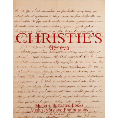 Catalogo Christies Geneva Moder Illustrated Books Manuscripts may 2001