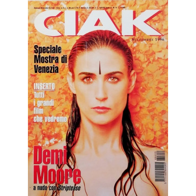 Rivista di Cinema Ciak n 9 settembre 1996 Spedizione Gratuita