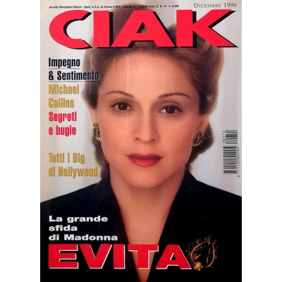 Rivista di Cinema Ciak n 12 dicembre 1996 Spedizione Gratuita