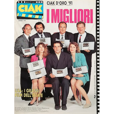 Rivista di Cinema Ciak n 7 luglio 1991 Spedizione Gratuita