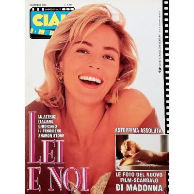 Rivista di Cinema Ciak n 11 novembre 1992 Spedizione Gratuita