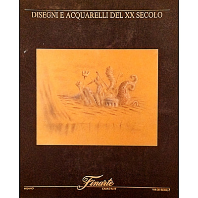 Catalogo Finarte Disegni Acquarelli XX secolo Milano 1989 Spedizione Gratuita