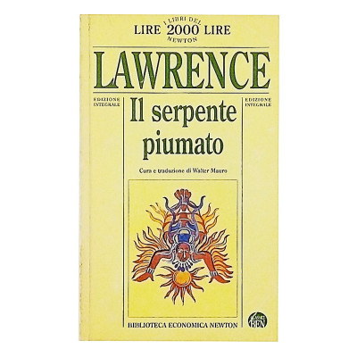D H Lawrence Il serpente piumato Economica Newton 1995