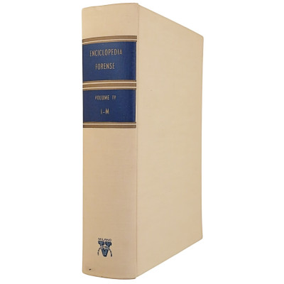 Enciclopedia Forense volume IV I-M Editrice Vallardi 1959 Spedizione Gratuita