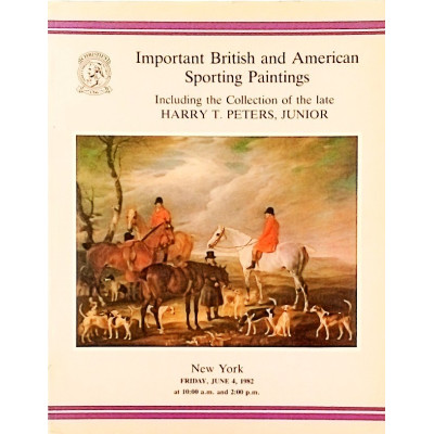 Catalogo Christies 1982 Important British and American Sporting Paintings