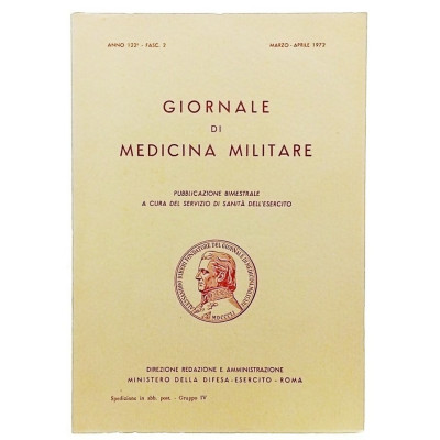 Giornale di Medicina Militare anno 122 fascicolo n 2 1972