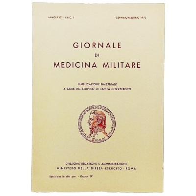 Giornale di Medicina Militare anno 122 fascicolo n 1 1972
