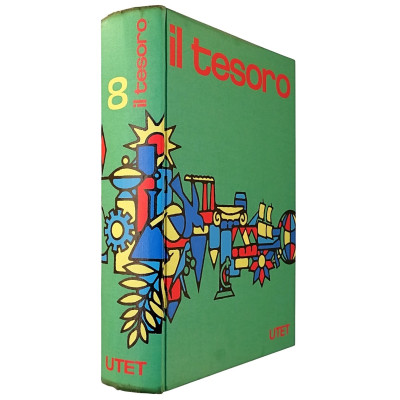 Enciclopedia per Ragazzi Il Tesoro volume 8 UTET 1974 Spedizione Gratuita