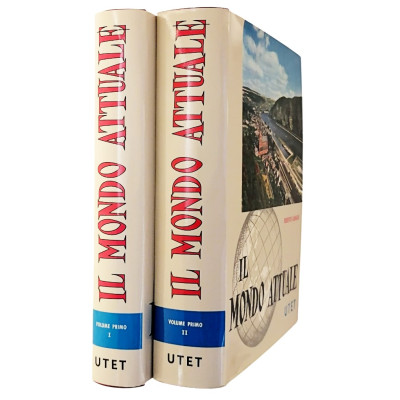 Roberto Almagià Il Mondo Attuale volume 1 parte I - II UTET 1960