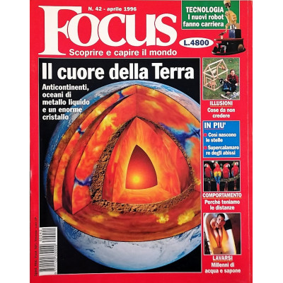 Rivista Focus n 42 aprile n 1996 Mondadori Spedizione Gratuita