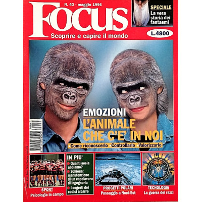 Rivista Focus n 43 maggio n 1996 Mondadori Spedizione Gratuita