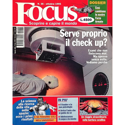 Rivista Focus n 36 ottobre n 1995 Mondadori Spedizione Gratuita