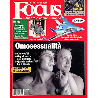 Rivista Focus n 41 marzo n 1996 Mondadori Spedizione Gratuita
