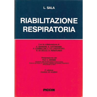 L Sala Riabilitazione Respiratoria Piccin Editore 1988