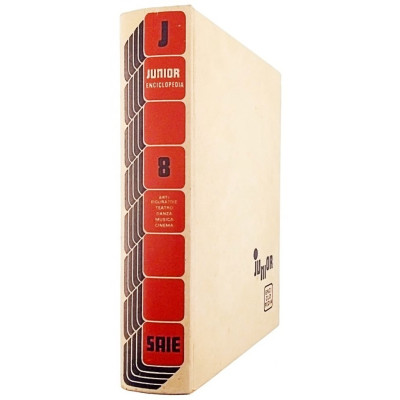 Junior Enciclopedia 8 Arti Figurative Editrice SAIE 1975