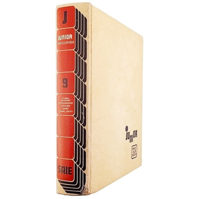 Junior Enciclopedia 9 Storia - Religioni - Costume SAIE 1975