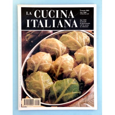 La Cucina Italiana n 1 gennaio 2001 Rivista di Alta Gastronomia