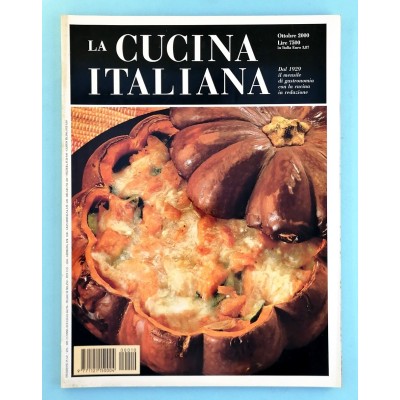 La Cucina Italiana n 10 ottobre 2000 Rivista di Alta Gastronomia