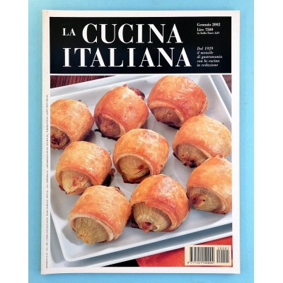 La Cucina Italiana n 1 gennaio 2002 Rivista di Alta Gastronomia