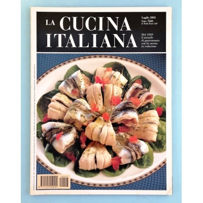 La Cucina Italiana n 7 luglio 2001 Rivista di Alta Gastronomia