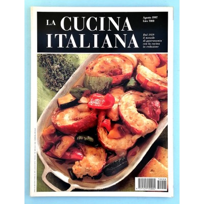 La Cucina Italiana n 8 agosto 1997 Rivista di Alta Gastronomia