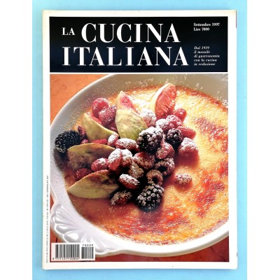 La Cucina Italiana n 9 settembre 1997 Rivista di Alta Gastronomia