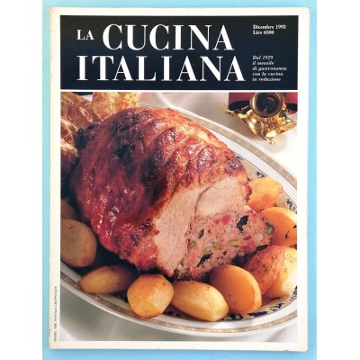 La Cucina Italiana n 12 dicembre 1992 Rivista di Alta Gastronomia