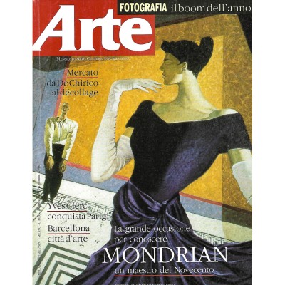 Rivista Arte n 256 novembre 1994 Editoriale Giorgio Mondadori