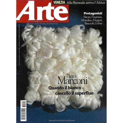 Rivista Arte n 405 maggio 2007 Editoriale Giorgio Mondadori