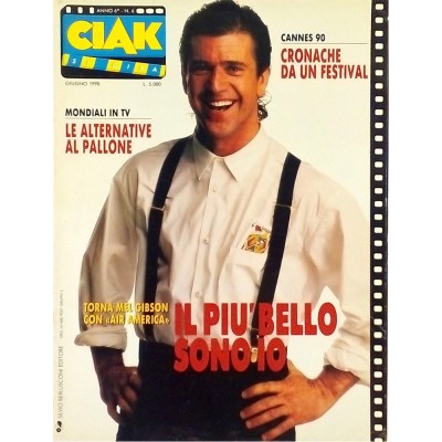 Rivista di Cinema Ciak n 6 giugno 1990 Silvio Berlusconi Editore