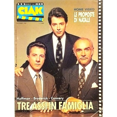 Rivista di Cinema Ciak n 12 dicembre 1989 Silvio Berlusconi Editore