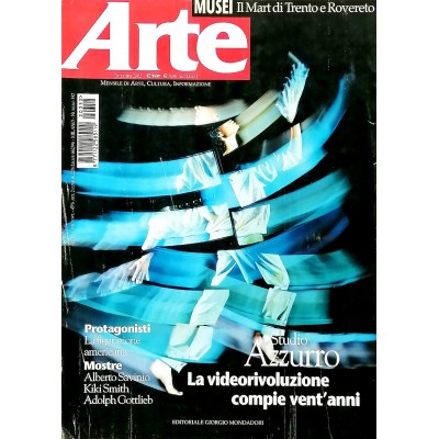 Rivista Arte n 352 dicembre 2002 Editoriale Giorgio Mondadori