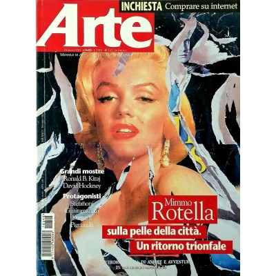 Rivista Arte n 340 dicembre 2001 Editoriale Giorgio Mondadori