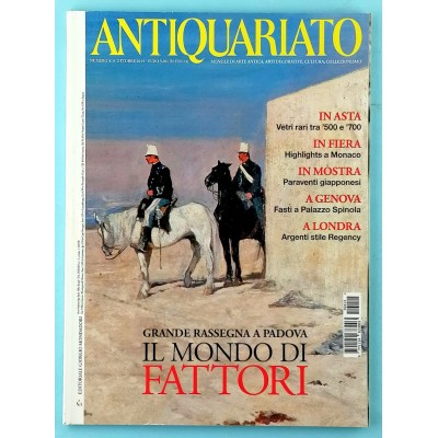 Antiquariato n 414 ottobre 2015 Editoriale Giorgio Mondadori